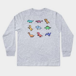Mini Dinos Kids Long Sleeve T-Shirt